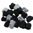 Firepit rasgou as microplaquetas cerâmicas de carvões do fogo de carvões pretas e a cor cinzenta