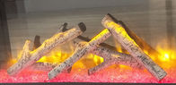 Fogo - logs cerâmicos de madeira da chaminé para a temperatura S-104 do serviço do ℃ da chaminé de gás 800~1000